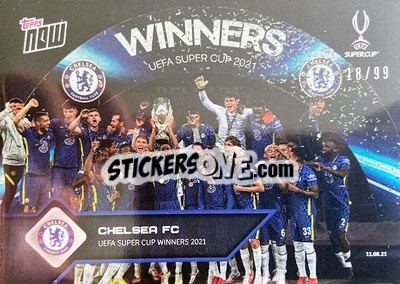 Sticker Chelsea FC - NOW UEFA Champions League 2021-2022 - Topps