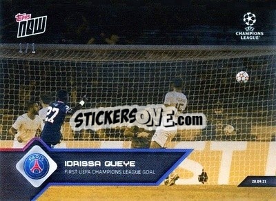 Sticker Idrissa Gueye - NOW UEFA Champions League 2021-2022 n. 29g - Topps