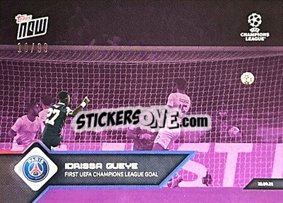 Sticker Idrissa Gueye - NOW UEFA Champions League 2021-2022 - Topps