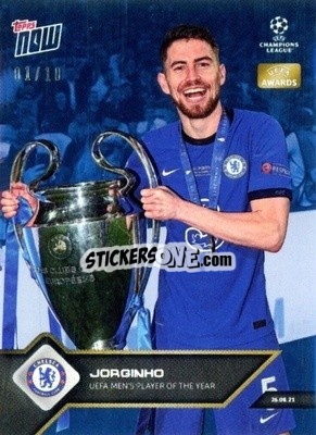 Sticker Jorginho - NOW UEFA Champions League 2021-2022 n. 6bl - Topps