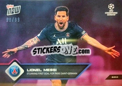 Sticker Lionel Messi