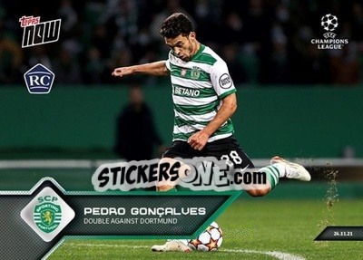 Sticker Pedro Goncalves - NOW UEFA Champions League 2021-2022 n. 78 - Topps