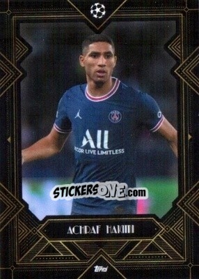 Cromo Achraf Hakimi - UEFA Champions League Deco 2021-2022 - Topps