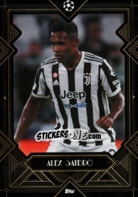 Sticker Alex Sandro - UEFA Champions League Deco 2021-2022 n. 66 - Topps