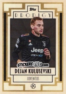 Sticker Dejan Kulusevski - UEFA Champions League Deco 2021-2022 - Topps
