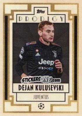 Sticker Dejan Kulusevski - UEFA Champions League Deco 2021-2022 n. 123 - Topps