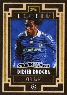 Sticker Didier Drogba - UEFA Champions League Deco 2021-2022 - Topps