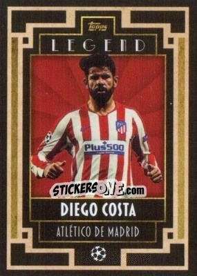 Sticker Diego Costa - UEFA Champions League Deco 2021-2022 n. 80 - Topps