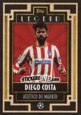 Cromo Diego Costa - UEFA Champions League Deco 2021-2022 - Topps