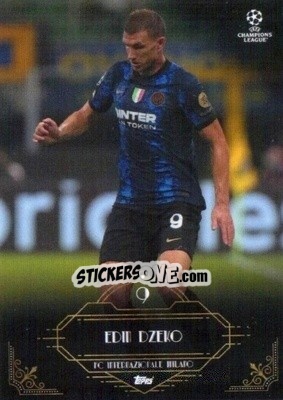 Sticker Edin Dzeko - UEFA Champions League Deco 2021-2022 n. 161 - Topps