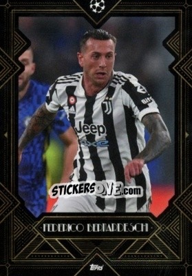 Sticker Federico Bernardeschi - UEFA Champions League Deco 2021-2022 n. 7 - Topps