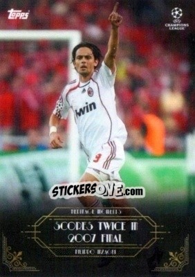 Sticker Filippo Inzaghi - UEFA Champions League Deco 2021-2022 - Topps
