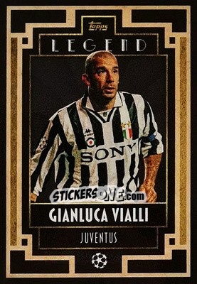 Sticker Gianluca Vialli - UEFA Champions League Deco 2021-2022 - Topps