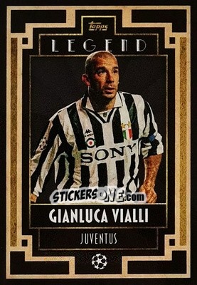 Sticker Gianluca Vialli - UEFA Champions League Deco 2021-2022 n. 86 - Topps