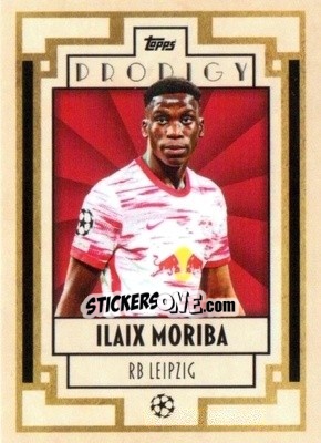 Sticker Ilaix Moriba - UEFA Champions League Deco 2021-2022 n. 128 - Topps