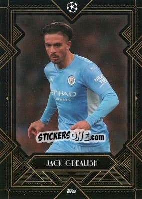 Sticker Jack Grealish - UEFA Champions League Deco 2021-2022 n. 31 - Topps
