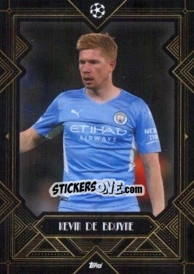 Sticker Kevin De Bruyne - UEFA Champions League Deco 2021-2022 - Topps