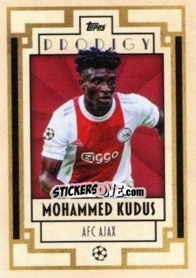 Sticker Mohammed Kudus - UEFA Champions League Deco 2021-2022 - Topps