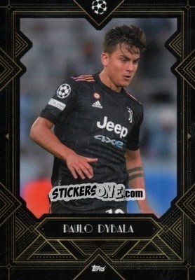Sticker Paulo Dybala - UEFA Champions League Deco 2021-2022 n. 21 - Topps