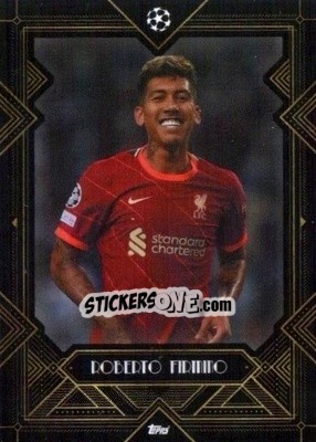 Sticker Roberto Firmino - UEFA Champions League Deco 2021-2022 n. 25 - Topps