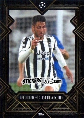 Sticker Rodrigo Bentancur - UEFA Champions League Deco 2021-2022 n. 5 - Topps