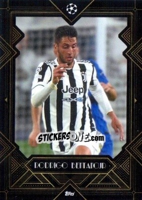 Sticker Rodrigo Bentancur - UEFA Champions League Deco 2021-2022 - Topps