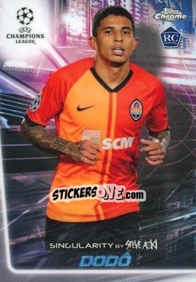 Figurina Dodo - Chrome X Steve Aoki UEFA Champions League Neon Future 2020-2021 - Topps