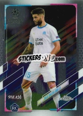 Sticker Duje Caleta-Car - Chrome X Steve Aoki UEFA Champions League Neon Future 2020-2021 n. 30 - Topps