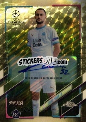 Sticker Lucas Perrin - Chrome X Steve Aoki UEFA Champions League Neon Future 2020-2021 - Topps