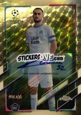 Figurina Lucas Perrin - Chrome X Steve Aoki UEFA Champions League Neon Future 2020-2021 - Topps