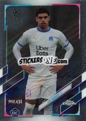 Sticker Luis Henrique - Chrome X Steve Aoki UEFA Champions League Neon Future 2020-2021 - Topps