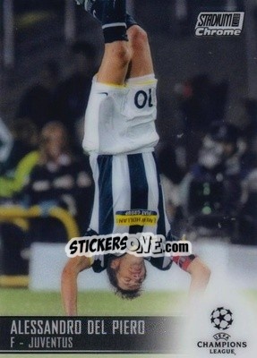 Sticker Alessandro Del Piero - Stadium Club Chrome UEFA Champions League 2020-2021 n. 10 - Topps