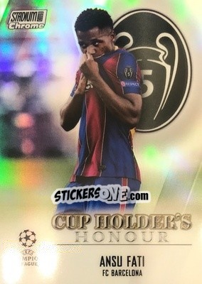 Cromo Ansu Fati - Stadium Club Chrome UEFA Champions League 2020-2021 - Topps