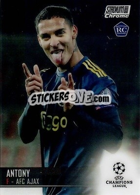 Sticker Antony - Stadium Club Chrome UEFA Champions League 2020-2021 n. 49 - Topps
