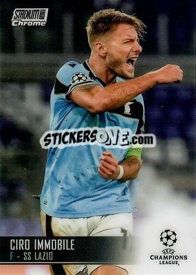 Sticker Ciro Immobile - Stadium Club Chrome UEFA Champions League 2020-2021 n. 69 - Topps