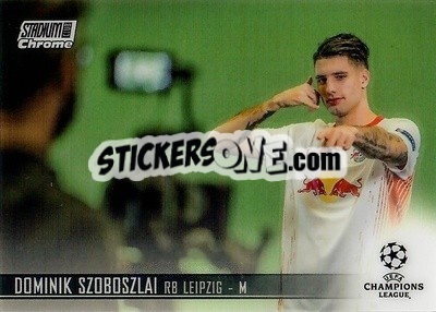 Sticker Dominik Szoboszlai - Stadium Club Chrome UEFA Champions League 2020-2021 - Topps
