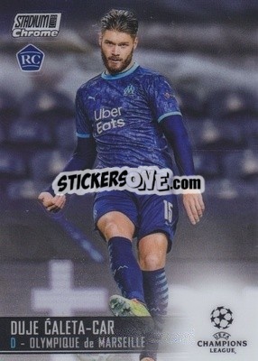 Sticker Duje Caleta-Car - Stadium Club Chrome UEFA Champions League 2020-2021 n. 31 - Topps