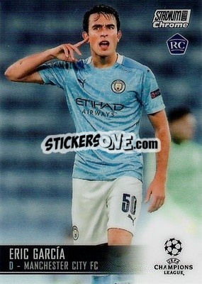 Sticker Eric Garcia - Stadium Club Chrome UEFA Champions League 2020-2021 n. 52 - Topps