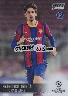Sticker Francisco Trincao - Stadium Club Chrome UEFA Champions League 2020-2021 n. 8 - Topps