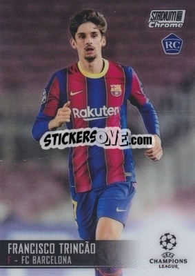 Sticker Francisco Trincao - Stadium Club Chrome UEFA Champions League 2020-2021 - Topps