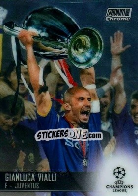 Sticker Gianluca Vialli - Stadium Club Chrome UEFA Champions League 2020-2021 n. 24 - Topps