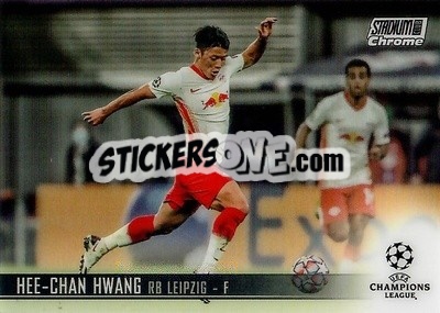 Sticker Hee-chan Hwang - Stadium Club Chrome UEFA Champions League 2020-2021 n. 95 - Topps