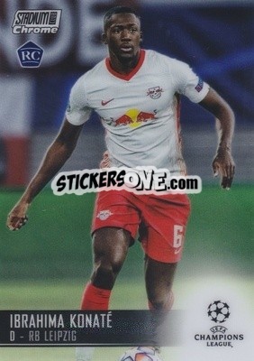 Sticker Ibrahima Konate - Stadium Club Chrome UEFA Champions League 2020-2021 - Topps