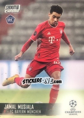 Sticker Jamal Musiala - Stadium Club Chrome UEFA Champions League 2020-2021 - Topps