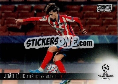 Sticker Joao Felix - Stadium Club Chrome UEFA Champions League 2020-2021 n. 25 - Topps