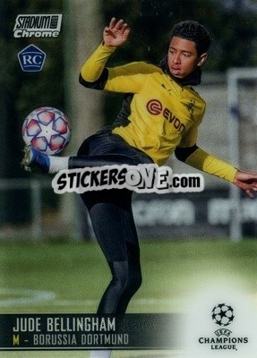 Sticker Jude Bellingham - Stadium Club Chrome UEFA Champions League 2020-2021 - Topps