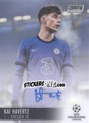 Sticker Kai Havertz - Stadium Club Chrome UEFA Champions League 2020-2021 n. CA-KH - Topps