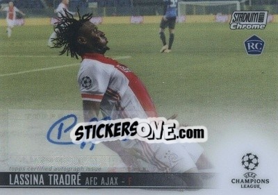 Sticker Lassina Traore - Stadium Club Chrome UEFA Champions League 2020-2021 n. CA-LT - Topps