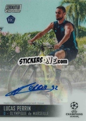 Sticker Lucas Perrin - Stadium Club Chrome UEFA Champions League 2020-2021 n. CA-LP - Topps