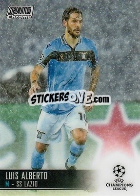 Sticker Luis Alberto - Stadium Club Chrome UEFA Champions League 2020-2021 n. 82 - Topps